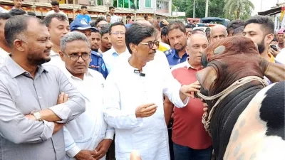 মৎস্য ও প্রাণিসম্পদ মন্ত্রী মোহাম্মদ আমিন উর রশিদ। ফাইল ছবি