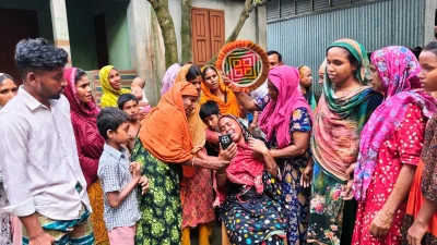 ছেলের মৃত্যুতে পরিবারে চলছে আহাজারি। ছবি: ইত্তেফাক