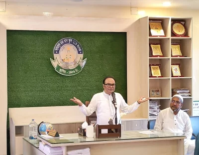 সামসুল হক খান স্কুল অ্যান্ড কলেজের অধ্যক্ষ ড. মাহবুবুর রহমান মোল্লা
