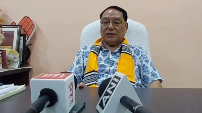 অরুণাচল কংগ্রেসের সভাপতি ও সাবেক শিক্ষামন্ত্রী বসিরাম সিরাম।