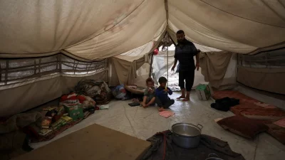 গাজাবাসীর নতুন ঝুঁকি বন্যা ও ভবন ধস