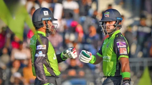 পারভেজ ইমনের ঝড়ো ব্যাটিংয়ে বড় সংগ্রহ সিলেটের