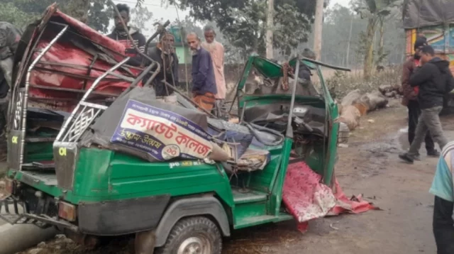 পঞ্চগড়ে ট্রাক-সিএনজি সংঘর্ষে দুই নারী নিহত, আহত ৫