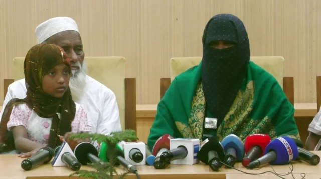 সংবাদ সম্মেলনে কাঁদলেন নিহত সেই জামায়াত নেতার স্ত্রী-সন্তান-পিতা