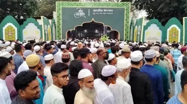 জাতীয় ঈদগাহে ঈদুল আজহার প্রধান জামাত সকাল সাড়ে ৭টায়