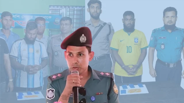 মাদক কারবারিকে এআই দিয়ে ব্রাজিলের জার্সি পরানো সেই পুলিশকে শোকজ