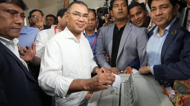 বিএনপির চেয়ারম্যান ও ঢাকা-১৭ আসনের প্রার্থী তারেক রহমান। ছবি: সংগৃহীত