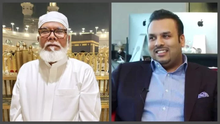 সালমান এফ রহমান ও তার ছেলে আহমেদ সায়ান ফজলুর রহমান