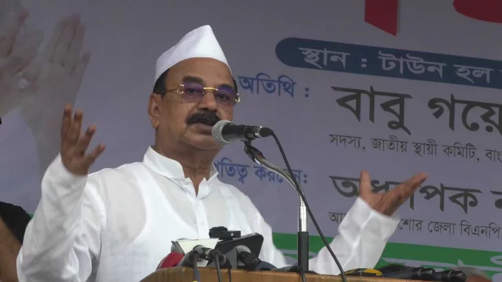 বিএনপির স্থায়ী কমিটির সদস্য গয়েশ্বর চন্দ্র রায়