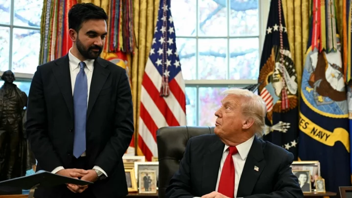 trump mamdani in oval office
