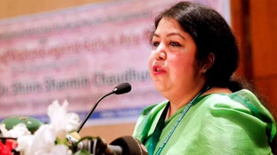 দ্বাদশ জাতীয় সংসদের স্পিকার শিরীন শারমিন চৌধুরী।