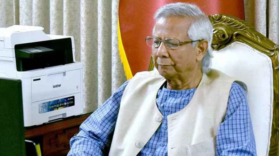 অন্তর্বর্তী সরকারের প্রধান উপদেষ্টা ড. মুহাম্মদ ইউনূস। ছবি: সংগৃহীত